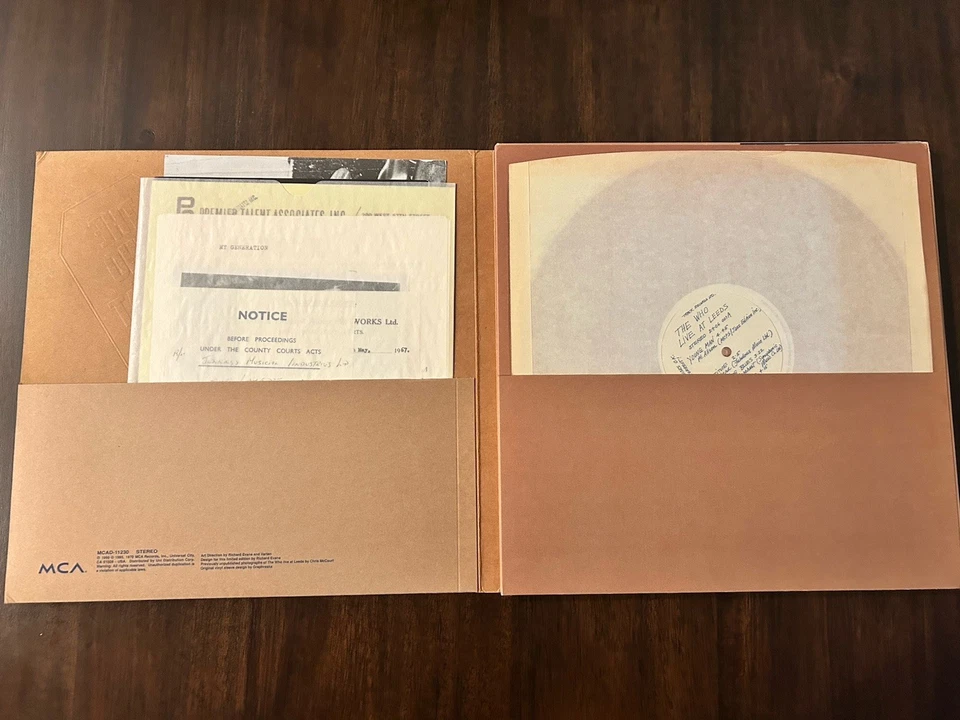 THE WHO Live at Leeds Specially Numbered Limited Edition CD Collectors Set - Image 2 of 3