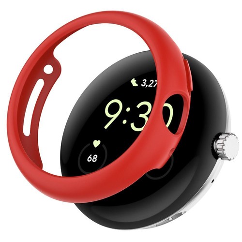 Anti-scratch Bumper Frame Shell Screen Protector for Google Pixel Watch 2/1 - Picture 3 of 16