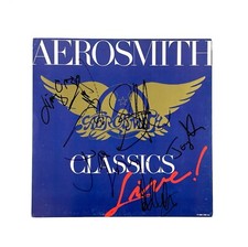 Aerosmith Rare Band Signed Classics Promo Poster by 6 JSA COA Letter Autographed Aerosmith Rare Band Signed Classics Promo Poster by 6 JSA COA Letter Autographed