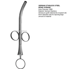 NEW GERMAN STAINLESS BONE GRAFT SYRINGE 6mm Implant Dental Instruments