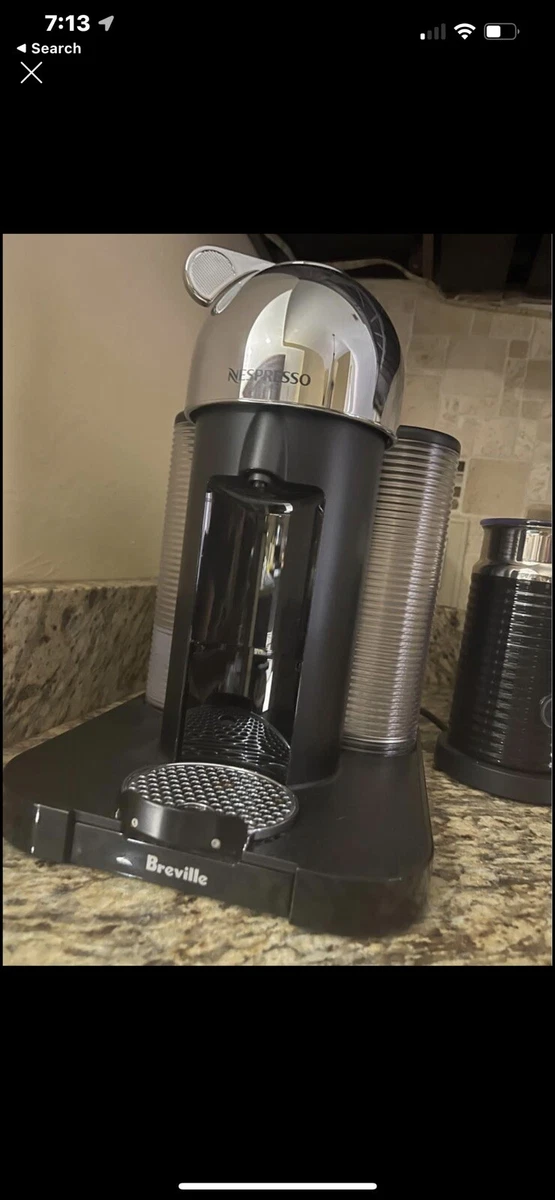 Nespresso Vertuo Coffee and Espresso Maker Breville Aeroccino3 BNV250CRO1BUC1
