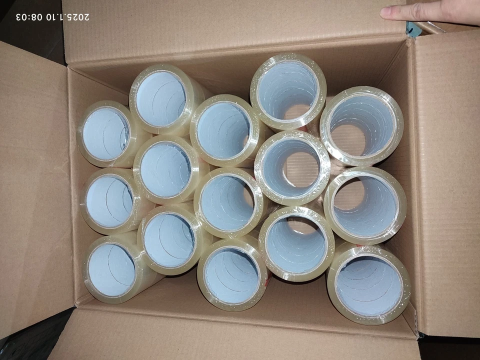 Up to 72 Rolls Sealing Clear Packing Shipping Tape 2" or 3" x 110 Yd - 1.8Mil - Image 2 of 4