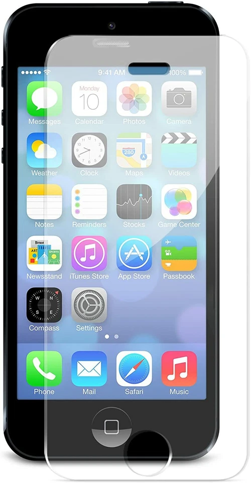 Tela de clareza HD vidro temperado Aduro Shatterguardz para iPhone 5/5S/5C/SE - Imagem 4 de 4