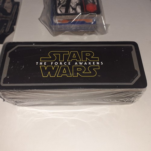 Star Wars The Force Awakens 6 In 1 Board Game Some Cards Unopened Good Condition - Picture 2 of 7