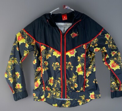 Nike Sportswear Windrunner Women M Floral Full Zip Hooded