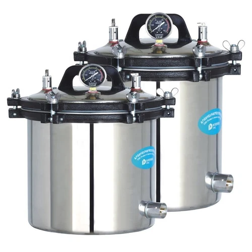 18L/24L Portable Autoclave Pressure Steam Sterilizer Electric or LPG Heated 126℃ - Picture 1 of 24