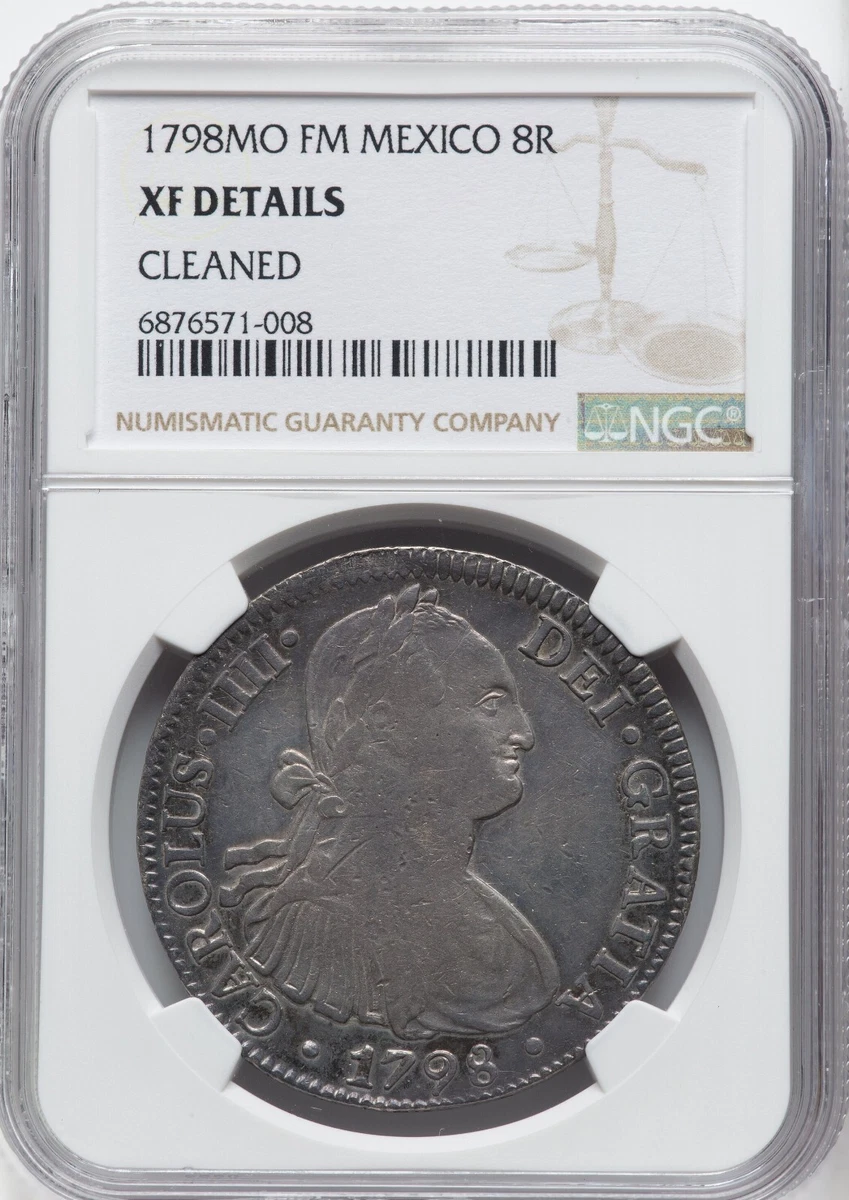 1798 8 Reales Colonial Mexico Coins for sale | eBay