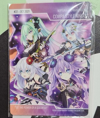 #22 Compa Style Ninjas - Idea Factory Iffy IFI Trading Card - Neptunia