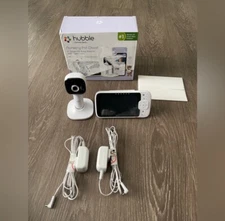 HUBBLE CONNECTED Nursery Pal Cloud 5" Smart HD Baby Monitor & Power Cables