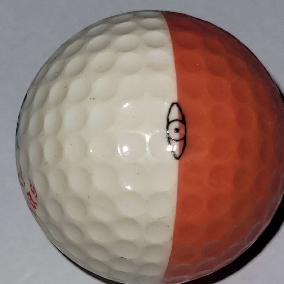 Ping Karsten Eye Red White Merry Christmas Tree Logo 2-Tone