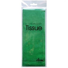 Luxury Dark Green Tissue Paper Pack 4 Large Sheets