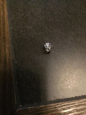 1 Stck. Einzigartige Perlen und Geschenke Universal Blume Charm mit Rosa Glitzer