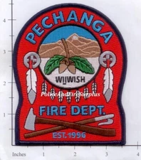 California - Pechanga CA Fire Dept Patch