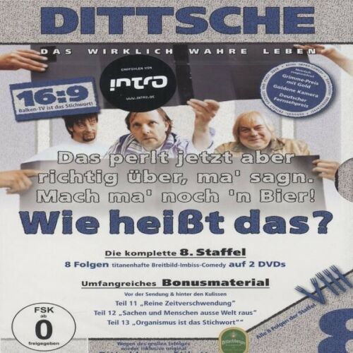 DITTSCHE "WIE HEISST DAS (STAFFEL 8)" 2 DVD NEU - Picture 1 of 1