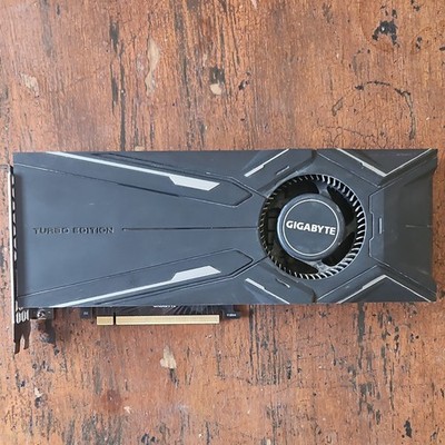 GIGABYTE NVIDIA GeForce RTX Turbo Edition Graphics Card PCI Express
