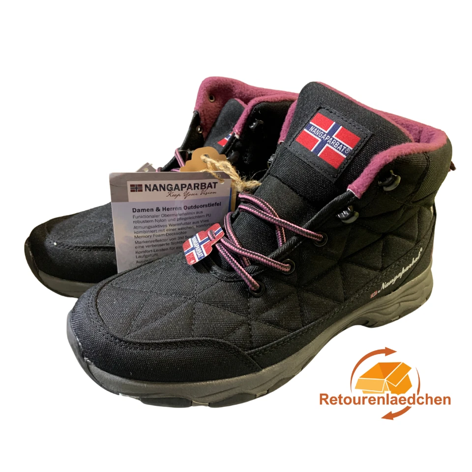HSM SCHUHMARKETING GMBH Damen Outdoorstiefel von Nangaparbat Gr. 39