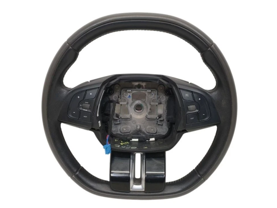 Lenkrad Multifunktion Leder Grau passt für CITROEN C4 CACTUS 1.6 HDI 90 - Bild 1 von 4
