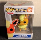 Funko Pop! Games Pokémon Flareon Vinyl Figure #629 DRM200813 Video Games Theme