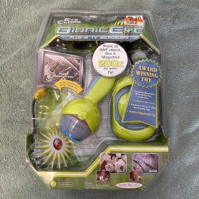 Eye Clops Bionic Eye Plug-In TV Microscope Toy JAKKS Pacific NEW