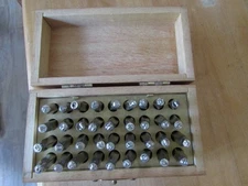 36pc Metal Alphabet Stamps Letters/Numbers - 5mm Leather, Metal, Clay Stamp Set