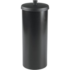 Freestanding Bathroom Toilet Paper Storage Holder with Lid for 3 Extra Rolls,