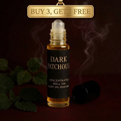 Dark Patchouli  Concentrated Roll On Body Oil Perfume