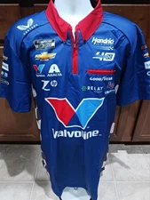 Hendrick Motorsports XL Team Issued Valvoline Chevy Crew Shirt NASCAR Will Byron
