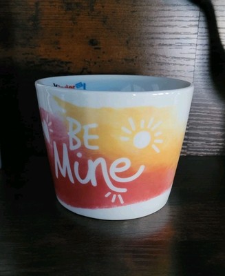 KINDER RIEGEL SAMMELTASSE Milky & Schoki Be Mine LIMITIERT 