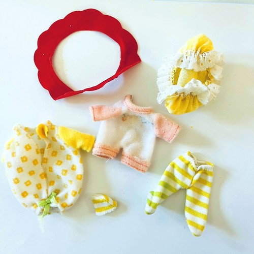 Vintage 1980s Strawberry Shortcake Doll Outfit Clothing Replacement Clothes Lot - Picture 7 of 7