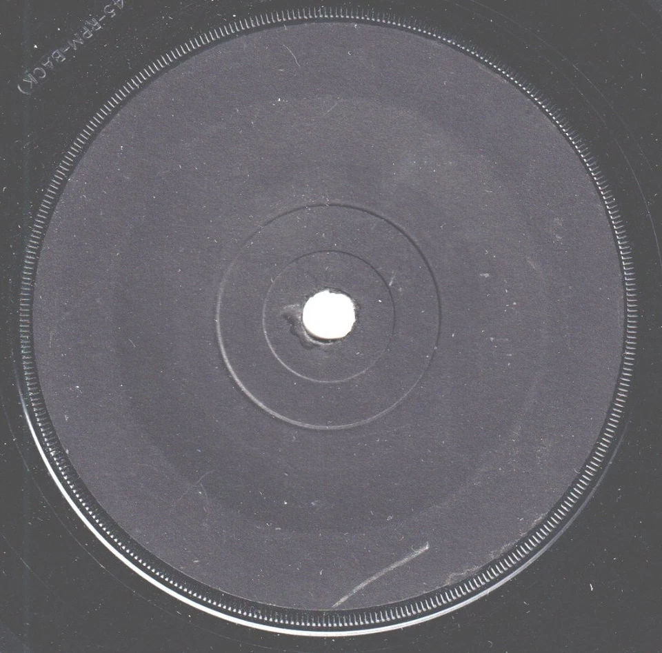 Perry Como No Well On Earth 7" vinyl UK Rca 1959 one sided demo has sticker on - Image 2 of 2