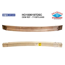 HO1006197 Replacement Front Bumper Impact Bar Fits 2017-2022 Honda CR-V DS-CAPA