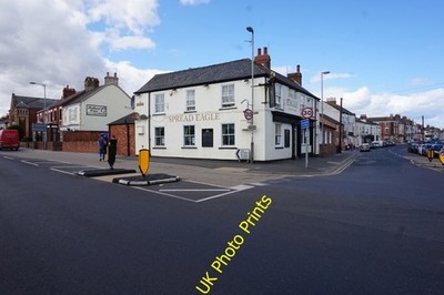 Photo 6x4 Spread Eagle, Queen Street, Withernsea ://. c2016