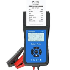 Car Battery Tester with Printer 12V Automotive Load Tester Alternator Tester