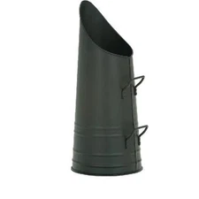 Dagan 1512 Coal Hod with Two Handles  Black