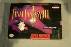 Final Fantasy III Super Nintendo Snes - Partial box set