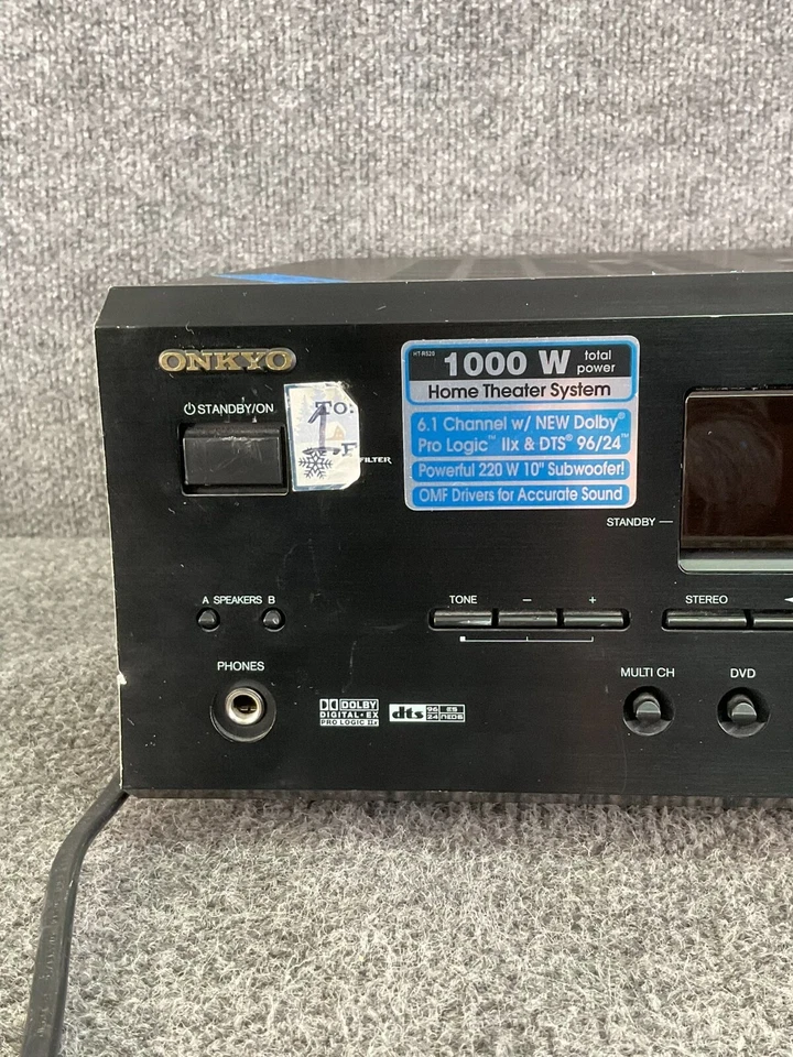 Onkyo HT-R520 6.1 Ch AV Receiver 🎶 1000W Dolby Surround – Black - Image 4 of 4