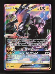 Tapu Koko GX - SM50 Black Star Promo (Sun & Moon)