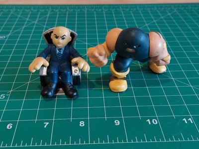 Hasbro Marvel Comics Super Hero Squad X-Men Juggernaut + Professor X 2'' Figure