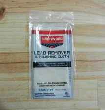 Birchwood Casey Lead Remover and Polishing Cloth;  6" x 9";  1 Cloth;  31002