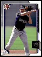 2015 Bowman Draft Picks & Prospects Forrest Wall Colorado Rockies #73
