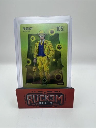 Pukadot, Puka Nacua, 2025 Bo Jackson Battle Arena, Glow Battle Foil, Band-87