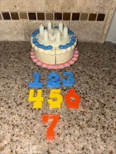 Vintage Fisher Price Fun With Food Birthday Create A Cake 1987 Lot 3512