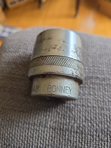 Bonney HD46 Socket 1-7/16 in. 12 pt. 3/4" Drive HD 46 Forged Alloy Made in USA