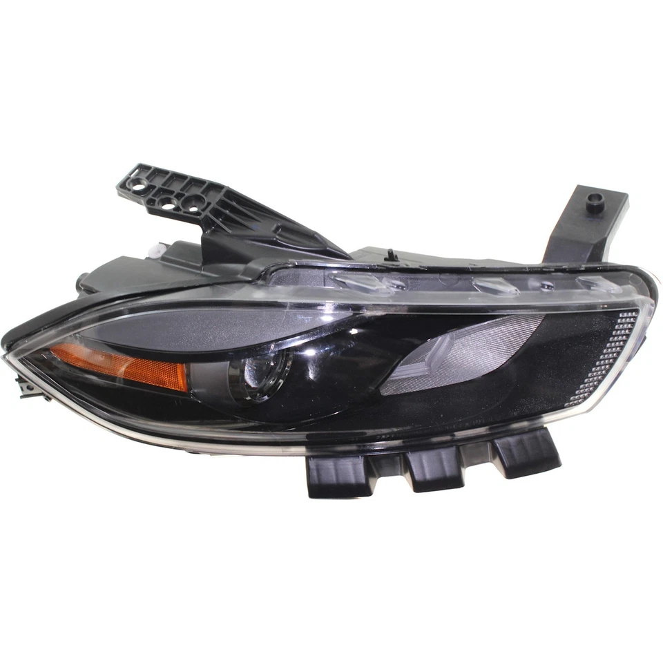 Faro para Dodge Dart 2016 lado del pasajero interior negro Foto 4 de 4