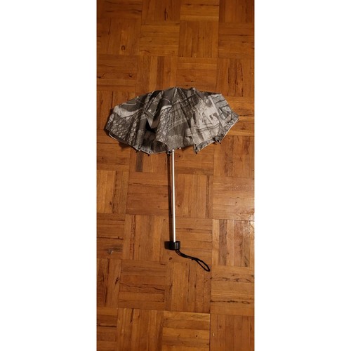 RARE Mickey Mouse PARIS UMBRELLA black & white collapsible SEE DESCRIPTION rain - Picture 11 of 12