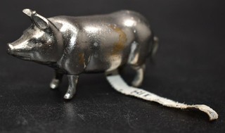 VICTORIAN PLATED BRASS PIG TAPE MEASURE ANTIQUE SEWING COLLECTABLE