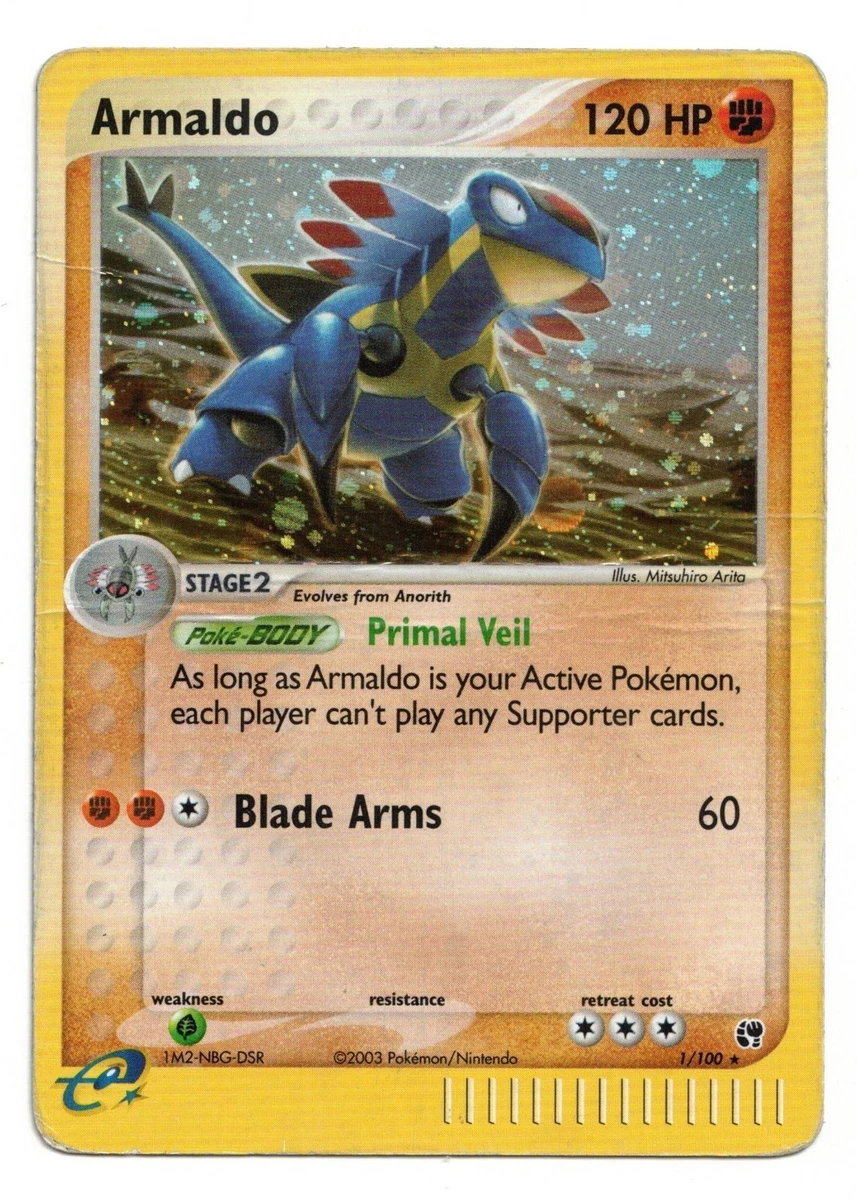 Armaldo Pokémon TCG Cards for sale | eBay