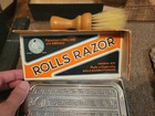 Vintage Barber Shop Lot Electric & Manual Clipper, Straight Razor & Brush  — photo 3
