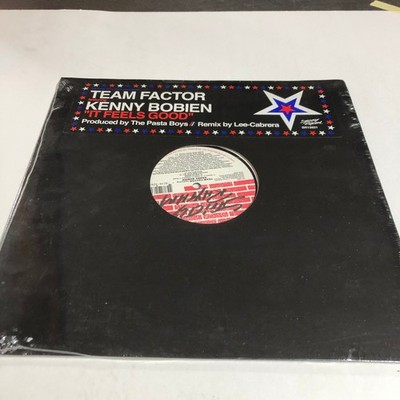 Team Factor ft Kenny Bobien - It Feels Good 12'' Single 2002 Strictly Rhythm NEW
