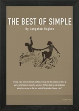 The Best of Simple Framed Wall Art Poster Canvas Print Picture